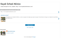 Tablet Screenshot of kayakschoolmexico.blogspot.com