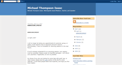 Desktop Screenshot of mtisaac.blogspot.com