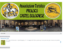 Tablet Screenshot of castelbologneseproloco.blogspot.com