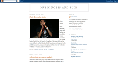 Desktop Screenshot of musicnotesandsuch.blogspot.com