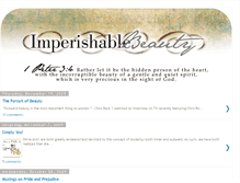 Tablet Screenshot of imperishablebeautyblog.blogspot.com