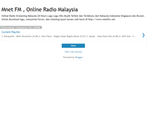 Tablet Screenshot of mnetradio.blogspot.com