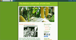 Desktop Screenshot of geneticallymodifiedcorn.blogspot.com