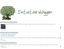 Tablet Screenshot of intuitiveblogger-intuition.blogspot.com
