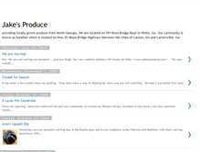 Tablet Screenshot of jakesproduce.blogspot.com