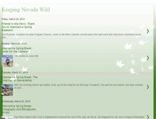 Tablet Screenshot of nevadawild.blogspot.com
