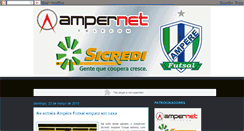 Desktop Screenshot of amperefutsal.blogspot.com