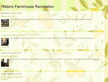 Tablet Screenshot of historicfarmhouse.blogspot.com