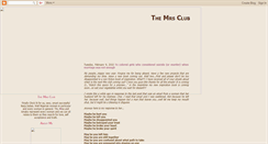 Desktop Screenshot of mrsclub.blogspot.com