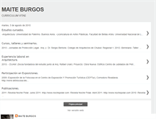 Tablet Screenshot of maiteburgoscv.blogspot.com