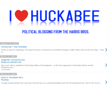 Tablet Screenshot of ihearthuckabee.blogspot.com