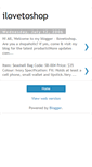 Mobile Screenshot of didi-ilovetoshop.blogspot.com