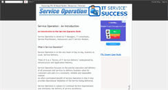 Desktop Screenshot of itilserviceoperation.blogspot.com