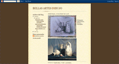 Desktop Screenshot of bellasartesdibujo.blogspot.com