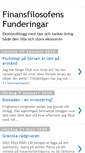 Mobile Screenshot of finansfilosofen.blogspot.com