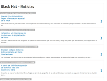 Tablet Screenshot of noticias-blackhat4all.blogspot.com