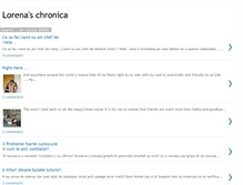 Tablet Screenshot of lorena-s-chronica.blogspot.com