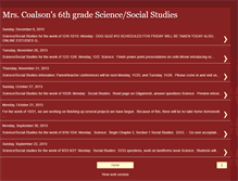 Tablet Screenshot of 6thgradescience-socialstudies.blogspot.com