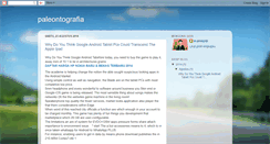 Desktop Screenshot of paleontografia.blogspot.com
