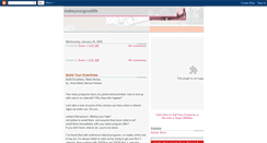 Desktop Screenshot of makeyourgoodlife.blogspot.com