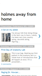 Mobile Screenshot of holmeslightfoot.blogspot.com