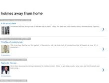 Tablet Screenshot of holmeslightfoot.blogspot.com