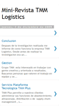 Mobile Screenshot of minirevistatmmlogistics.blogspot.com