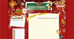 Desktop Screenshot of free-christmaswallpapers.blogspot.com