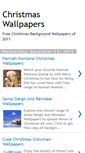 Mobile Screenshot of free-christmaswallpapers.blogspot.com
