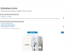 Tablet Screenshot of literaturalivre.blogspot.com