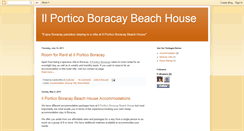 Desktop Screenshot of ilporticoboracaybeachhouse.blogspot.com