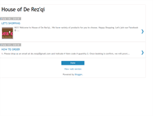 Tablet Screenshot of house-of-drezqi.blogspot.com