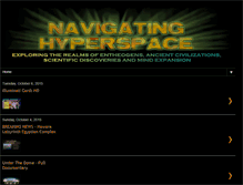 Tablet Screenshot of navigatinghyperspace.blogspot.com