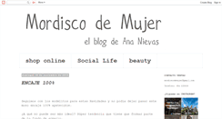 Desktop Screenshot of mordiscodemujer.blogspot.com