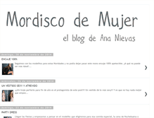 Tablet Screenshot of mordiscodemujer.blogspot.com