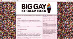 Desktop Screenshot of biggayicecreamtruck.blogspot.com