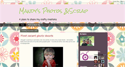 Desktop Screenshot of mandys-scrap.blogspot.com