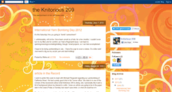 Desktop Screenshot of knitorious209.blogspot.com