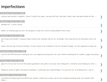 Tablet Screenshot of imperfection--.blogspot.com