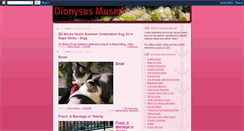 Desktop Screenshot of dionysusmused.blogspot.com