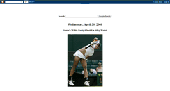 Desktop Screenshot of hot-tennis-star-sania-mirza.blogspot.com