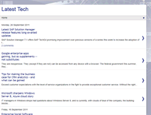 Tablet Screenshot of latesttechnewsz.blogspot.com