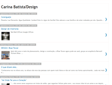 Tablet Screenshot of designcarinabatista.blogspot.com