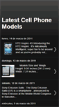 Mobile Screenshot of latestcellphonemodels2011.blogspot.com