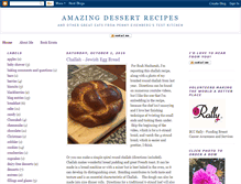 Tablet Screenshot of amazingdessertrecipes.blogspot.com