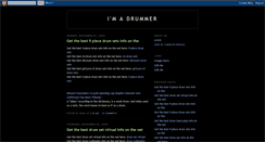 Desktop Screenshot of iamadrummer.blogspot.com