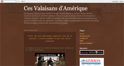 Desktop Screenshot of lesvalaisansenamerique.blogspot.com