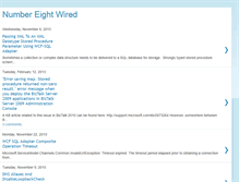 Tablet Screenshot of numbereightwired.blogspot.com