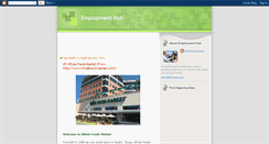 Desktop Screenshot of employmenthub.blogspot.com