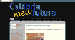 Desktop Screenshot of calabriameufuturo.blogspot.com